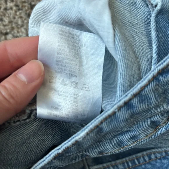 NWT Free People x Ragged Priest Dakota Bootcut Jean in Light Blue Size 32 - Picture 8 of 8